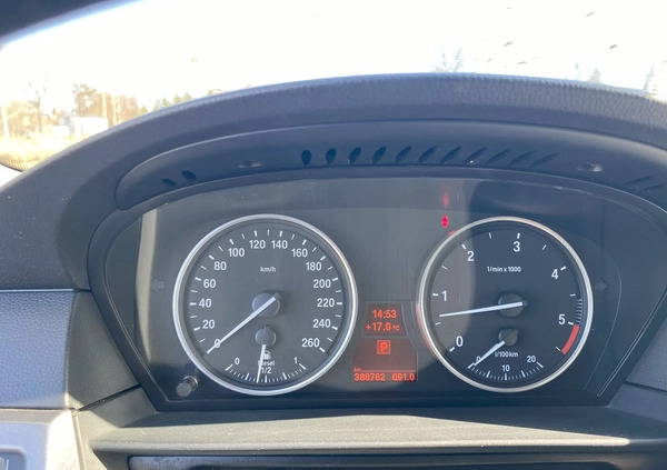 BMW Seria 5 cena 20000 przebieg: 388000, rok produkcji 2008 z Michałowo małe 79